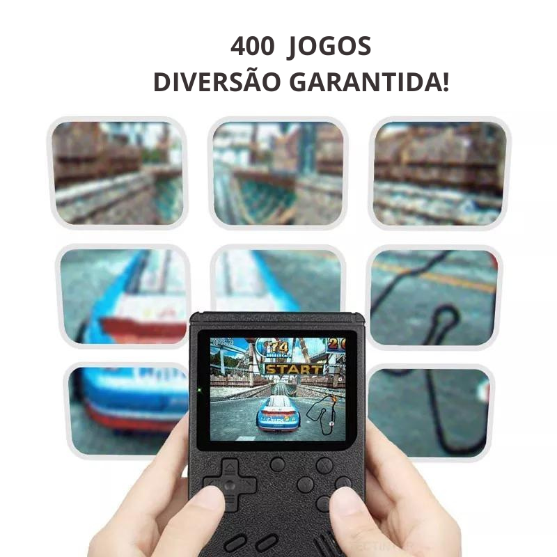 Minigame Portátil - 400 jogos