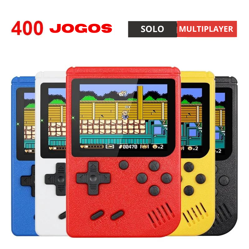 Minigame Portátil - 400 jogos